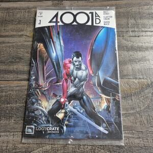 4001 AD # 1 Comic Book 2016 Loot Crate Exclusive Sealed Variant